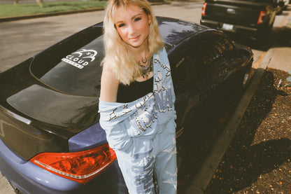 Visionary Blue Puff Zip Up