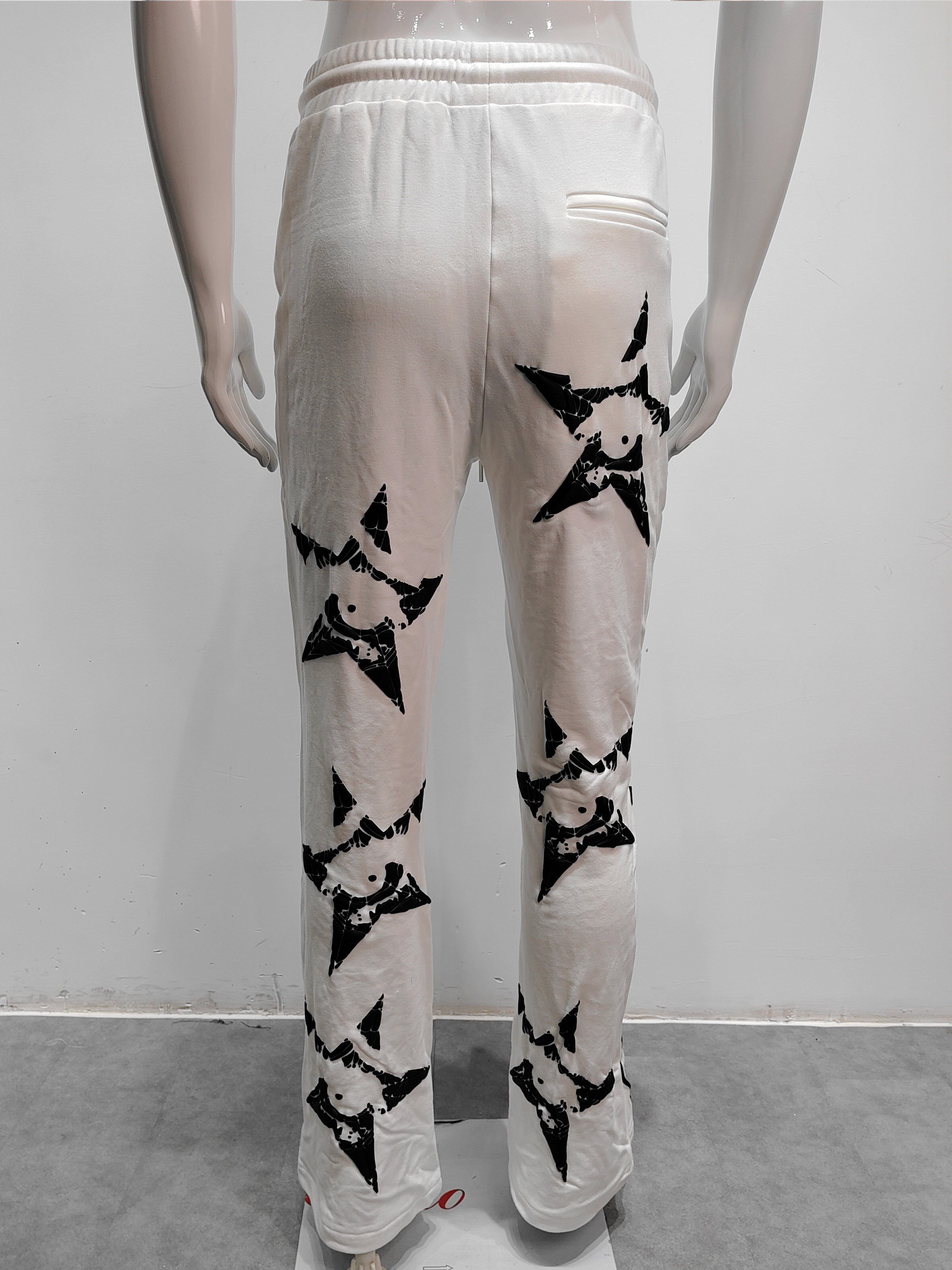 WHITE VISIONARY FLARED PANTS